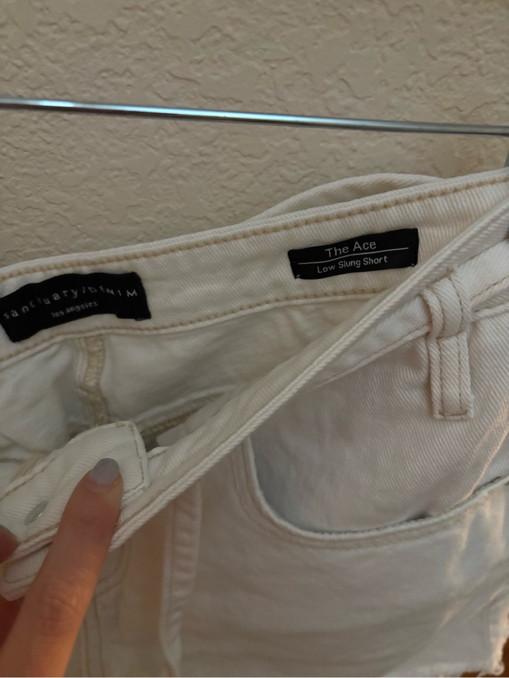 Sanctuary x Anthropologie The Ace Belted Low Slung Shorts - Picture 3 of 7